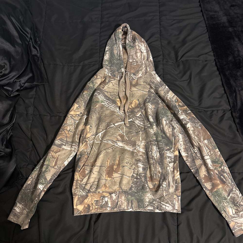 Realtree Camouflage Performance Pullover Hoodie - image 1